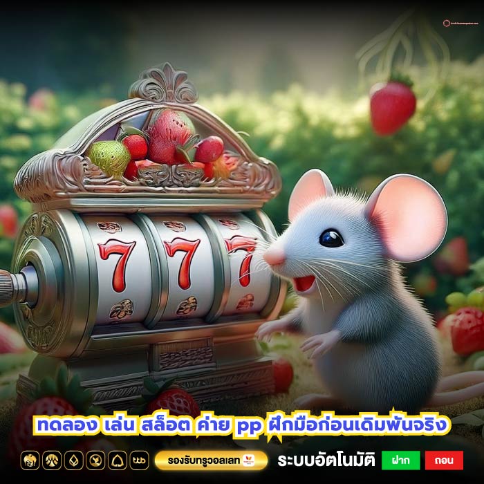 ทดลอง เล่น สล็อต ค่าย pp ฝึกมือก่อนเดิมพันจริง